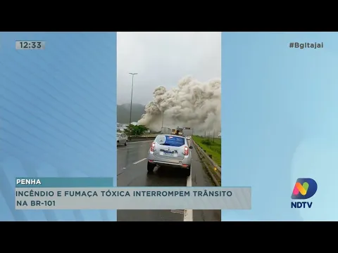 Bombeiros salvam cachorros e incêndio em empresa de Penha