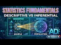 Statistics for Data Science Part 1 Descriptive vs Inferential Statistics