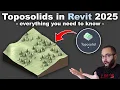 Toposolids in Revit 2025 - Complete Tutorial