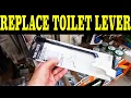 How to Replace a Toilet Handle Flush Lever