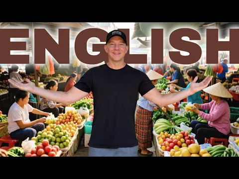Aprenda inglês FAST and EASY at a Local Market | Input compreensível (CI)