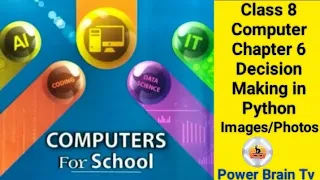 Chapter 6 Decision Making in Python Class 8 Computer