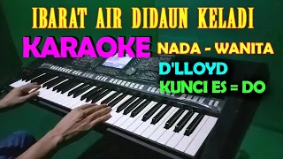 cinta hampa dlloyd karaoke nada wanita