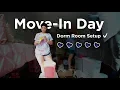 Move-In Day Dorm Room Setup UConn