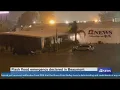 KBMT crew gives update from Education First Federal Credit Union after evacuating studios School cl