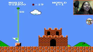 Download SUPER MARIO BROS | lucu banget mati terus istriku main game ini MP3