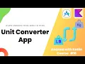 Building Unit Converter App - Learn Android from Zero