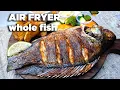 CRISPY air fryer whole fish only 3 ingredients The cooking nurse
