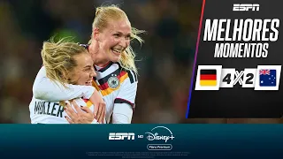 JOGÃO! ALEMANHA VENCE A AUSTRÁLIA EM AMISTOSO INTERNACIONAL FEMININO | MELHORES MOMENTOS
