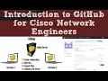 Introduction to GitHub for Cisco Network Engineers