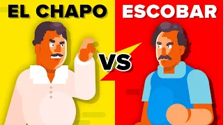 el chapo versus pablo escobar how do they compare