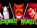 All Kenpachi RANKED WEAKEST TO STRONGEST BLEACH Ranking