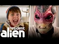 Harry and Max Frenemy Timeline Resident Alien SYFY