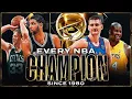 EVERY NBA Championship Celebration 1980-2023