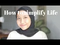 Lagu 25 Tips to Simplify Life || Minimalis Indonesia