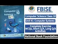 Class 10 Computer Science Unit 1 Complete Exercise New Syllabus 2025