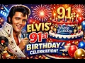 Lagu Elvis is gearriveerd! Week van Elvis' 91e verjaardag, 8 januari - Video vanuit Tupelo en Gracelan...