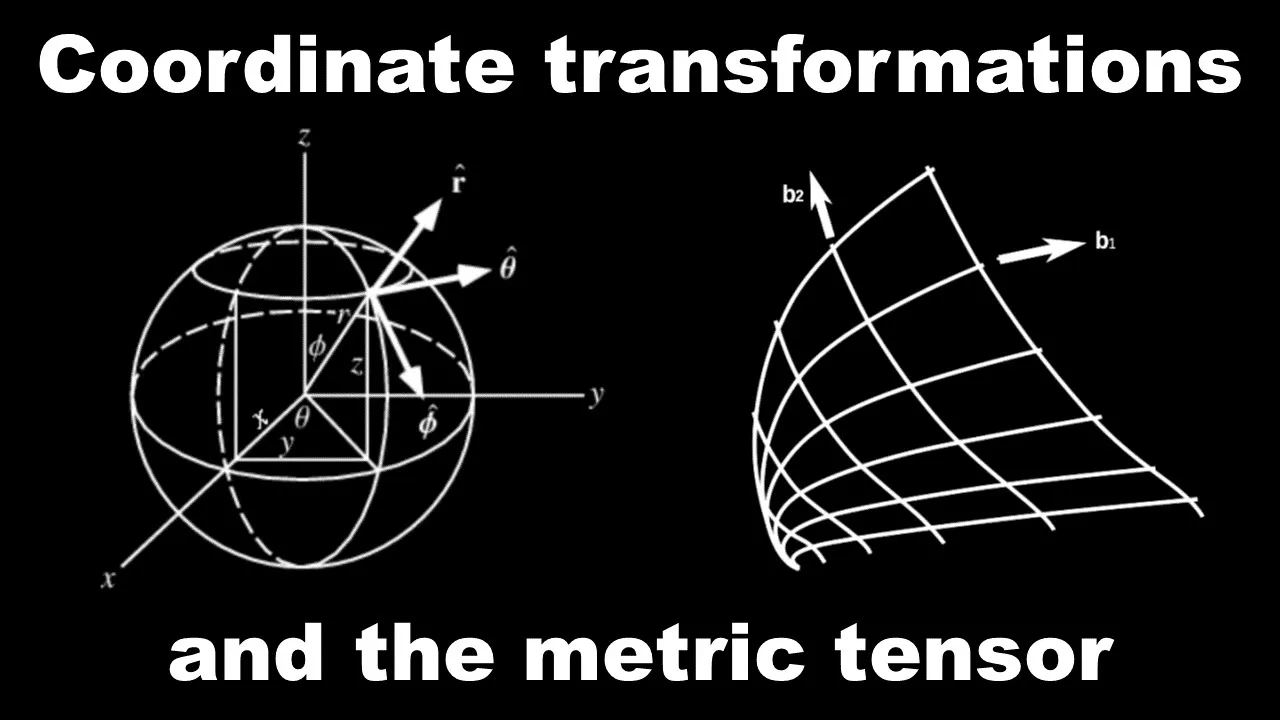 Coordinate transformations and the metric of space