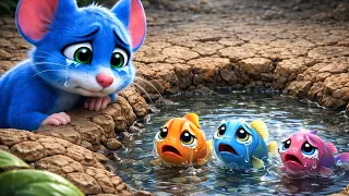 Milo the Rat Episode 4 - Milo discovers a tiny pond where colorful fish are struggling