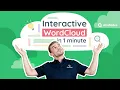 1 Minute How to Set Up an Interactive Word Cloud AhaSlides