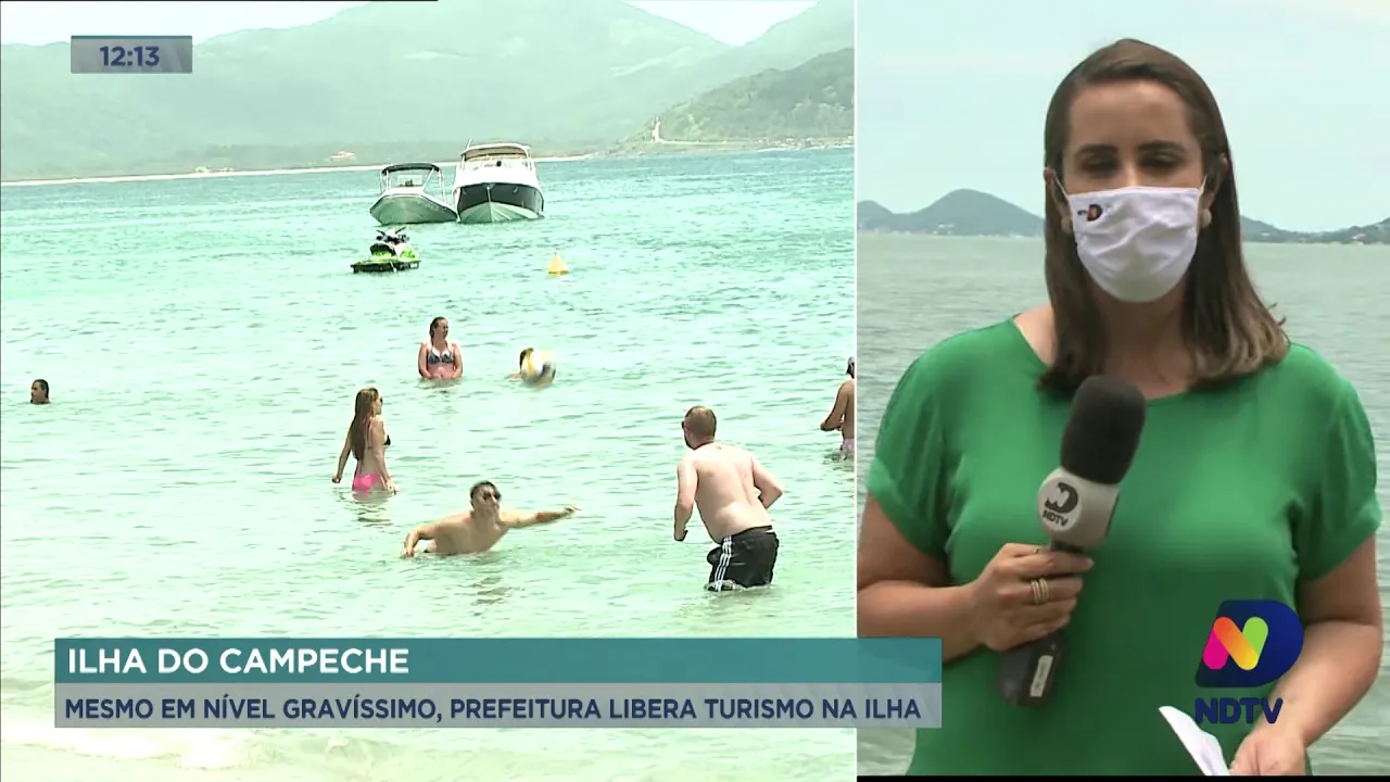 Mesmo em nível gravíssimo, prefeitura libera turismo na Ilha do Campeche