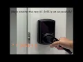How to use the new programming code to add the new user code HL668
