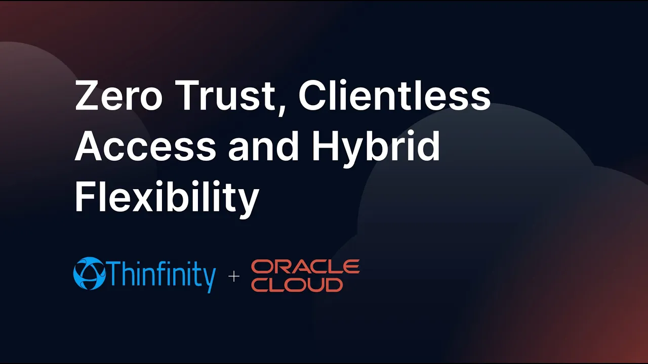Thinfinity Enterprise VDI ad