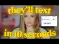 Lagu ⚠️ THEY WILL TEXT YOU IN 10 SECONDS (DON'T SKIP) ⚠️