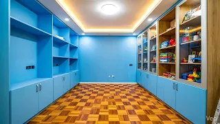 Renovasi kamar anak ukuran 3x3 meter jadi nyaman dengan konsep BIRU