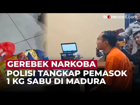 Polisi Tangkap Pemasok 1 Kg Sabu dan 270 Ekstasi Siap Edar di Madura