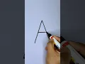 Download Lagu Drawing with A #abcddrawing #abcd #shorts #art #ladybug #insects #easydrawing