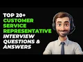Real Time Customer Service Representative Interview Questions and Answers 2025