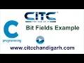 Tutorial on Bit Field Example in C language