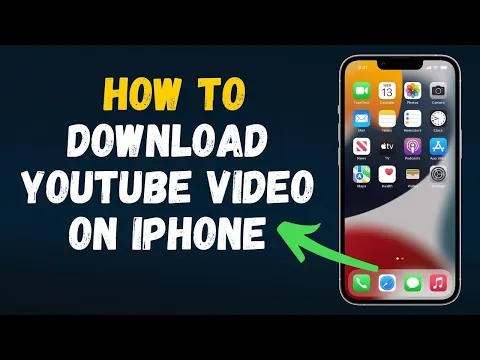 Download MP3 How to Download YouTube video on iPhone (2024) Full Guide