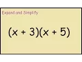 x 3 x 5 Expand and Simplify