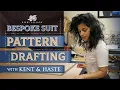 Drafting Bespoke Trousers Double Bespoke Commission with Kent Haste London