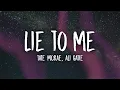 Download Lagu Tate McRae, Ali Gatie - lie to me (Lyrics)