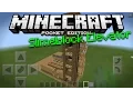 Minecraft PE Slime Block Elevator - MCPE 0 15 1 Redstone Elevator Pocket Edition
