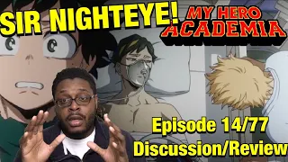 my hero academia season 4 episode 14 discussion review sir nighteye 