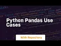 python pandas use cases