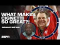 Booger McFarland gives Curt Cignetti a big pat on the back after Indiana s Natty win Get Up