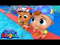 Download Lagu Healthy Habits at the Pool | Kids Cartoons and Nursery Rhymes