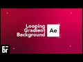 Create a LOOPING Animated Gradient Background - After Effects Tutorial