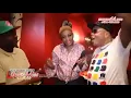Papa Wemba and JB Mpiana in the studio