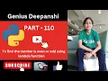 To find the number is Even or Odd using lambda function in python
