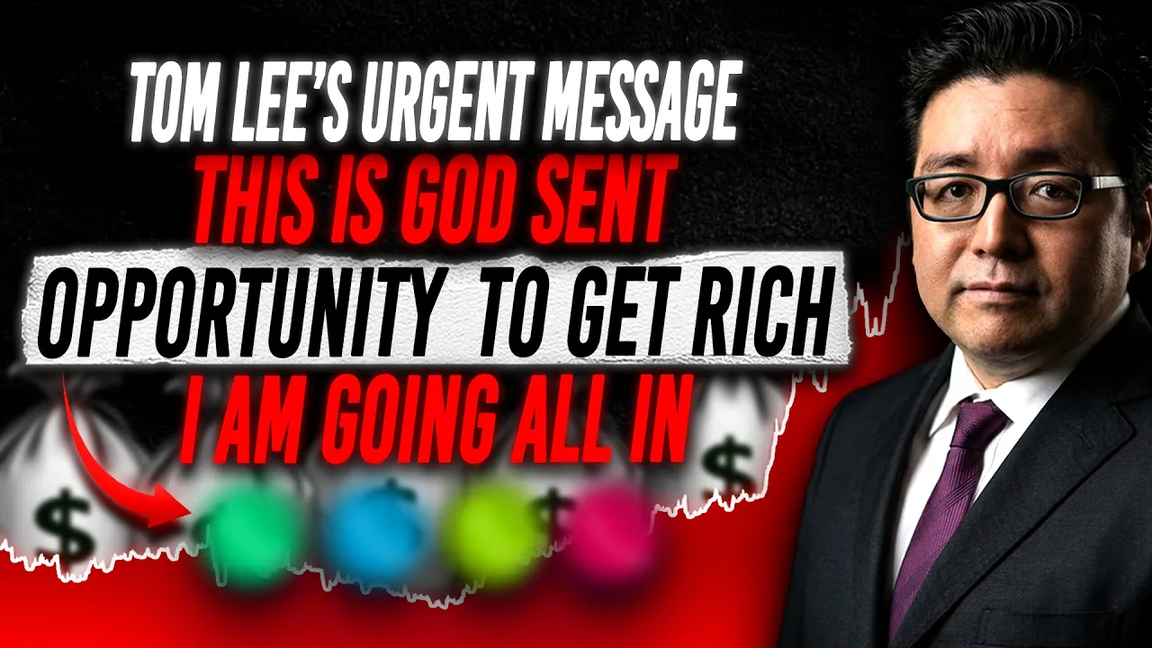 Tom Lee: Mark My Words "This Is Biggest Buy The Dip Opportunity" - You Just Need 4 Stocks - Act Fast
