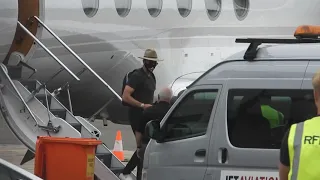Patrick whitesell lands in Sydney