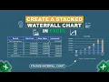 How to Create a Stacked Waterfall Chart in Excel