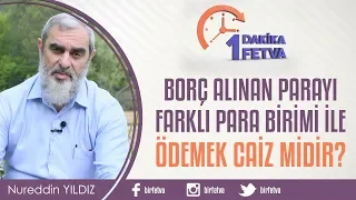 Borç alınan parayı farklı para birimi ile ödemek caiz midir?