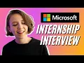 How I landed my first internship at Microsoft Software Engineer